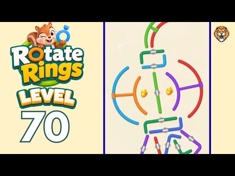 Rotate Rings Level 70 Walkthrough