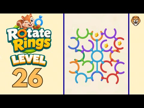 Rotate Rings Level 26 Walkthrough